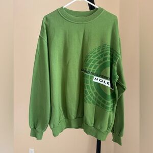 Gianfranco Ferre Golf Green Crewneck Sweater
